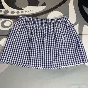 J. Crew Plaid Mini Skirt